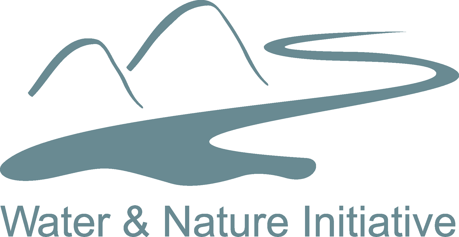 Water & Nature Initiative Logo Vector Logo